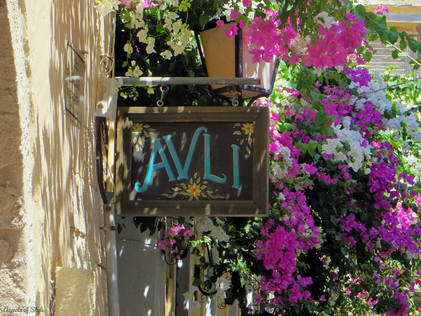 Avli Restaurant, Rethymno