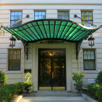 building on Commonwealth Avenue, Back Bay Boston