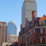 the Prudential Center, Back Bay Boston