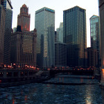 Skyscrapers by Chicago River