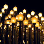 Urban light at LACMA