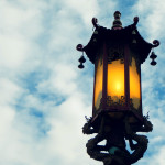 Lamp post in Chinatown, San Francisco