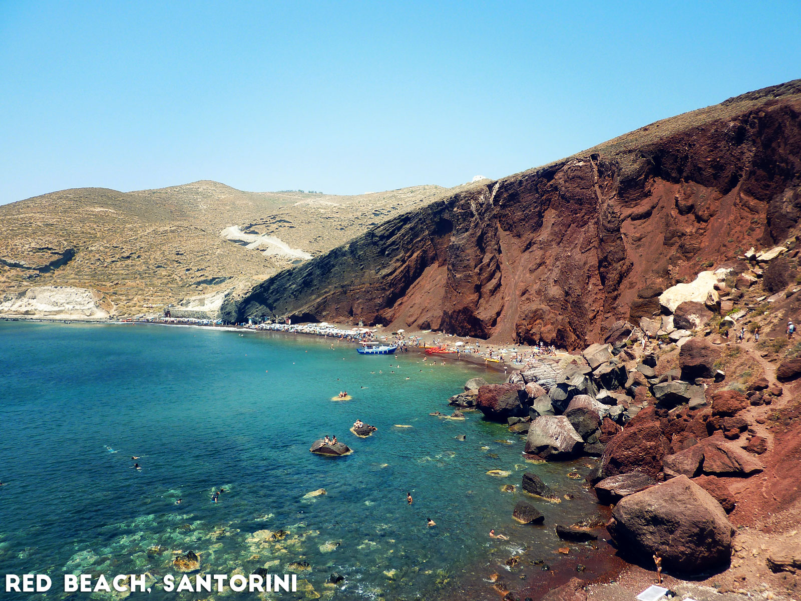 Red beach, Santorini