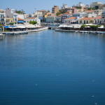 Agios Nikolaos lake, Crete, Greece