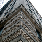 decorative architectural detail on Upper West Side, New York City