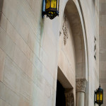 decorative architectural detail on Upper West Side, New York City