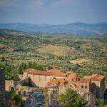 Mystras castle town, Peloponnese, Greece