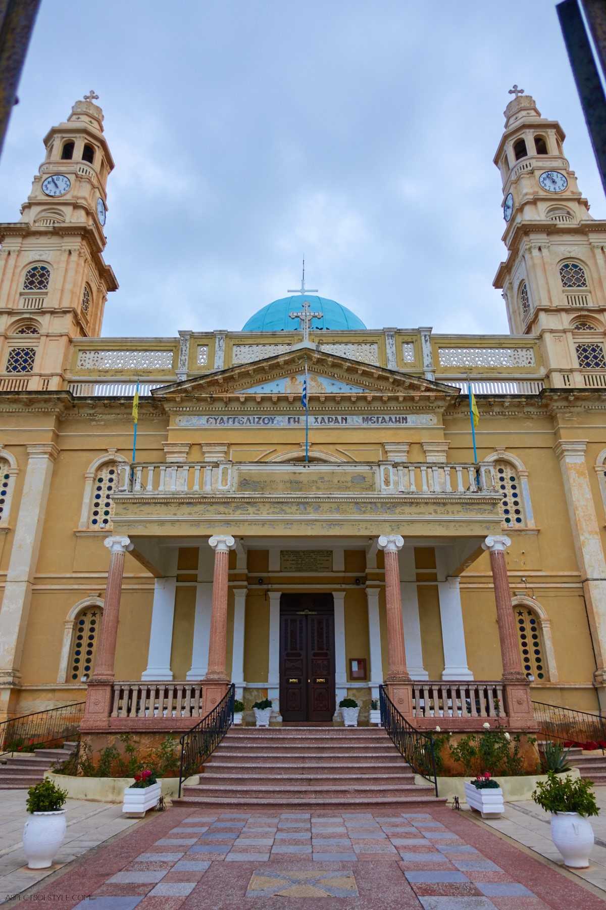Evangelismos church in Halepa neighborhood, Chania