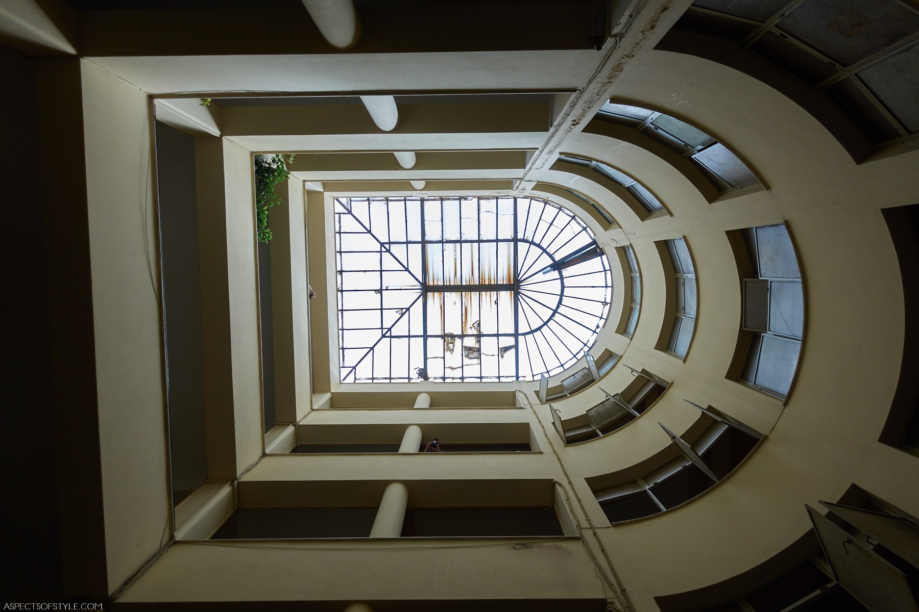 Art Deco building in Praxitelous street, Athens