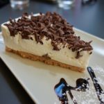 Cheesecake at Bistro 22, Rethymno, Crete, Greece