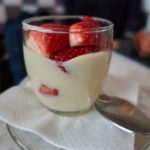 dessert bowl at Fresh pastry store in Athens