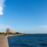 Thessaloniki seaside promenade and hotel Macedonia