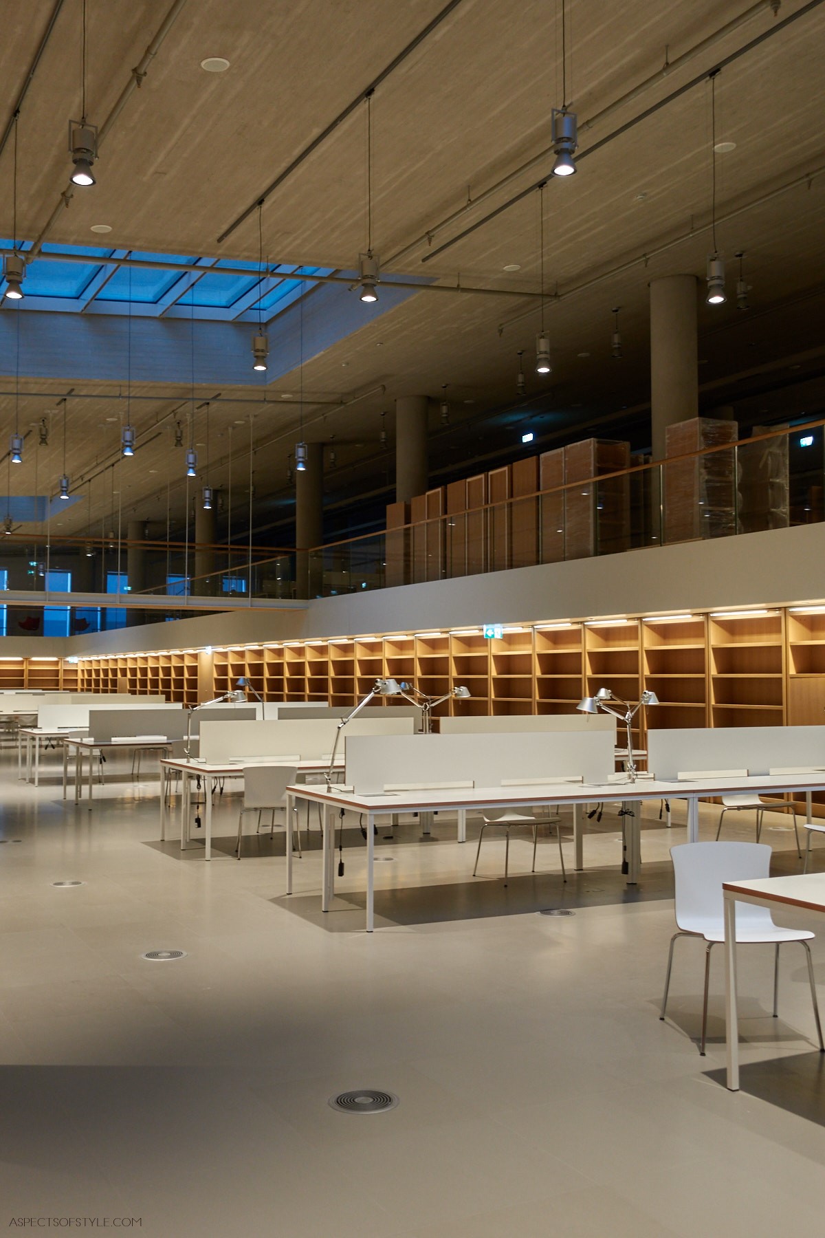 inside the Library buildingStavros Niarchos Foundation Cultural Center