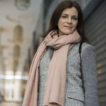 Zara scarf, Armani Xchange coat