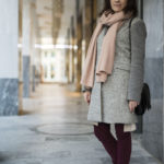 Zara scarf, Armani Xchange coat