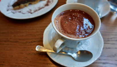 hot chocolate at Σοκολάτα Athens