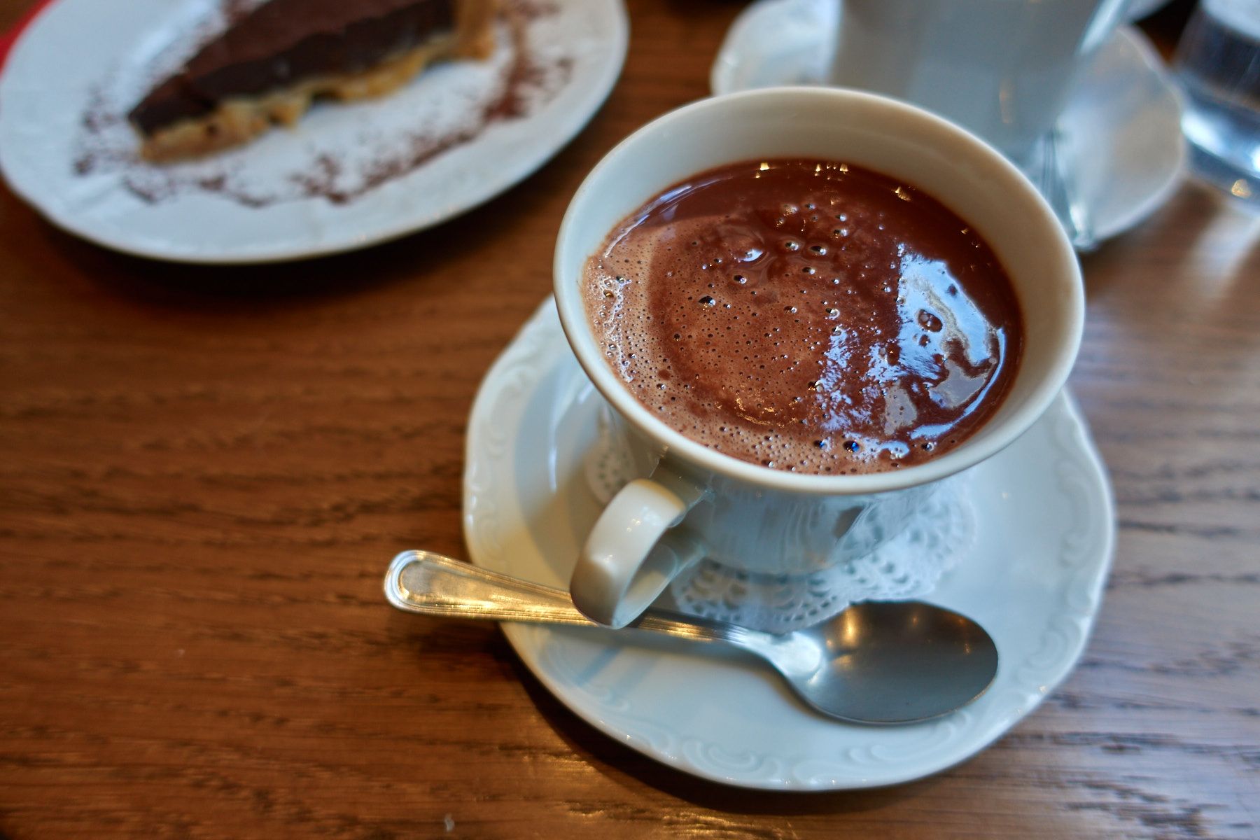 hot chocolate at Σοκολάτα Athens