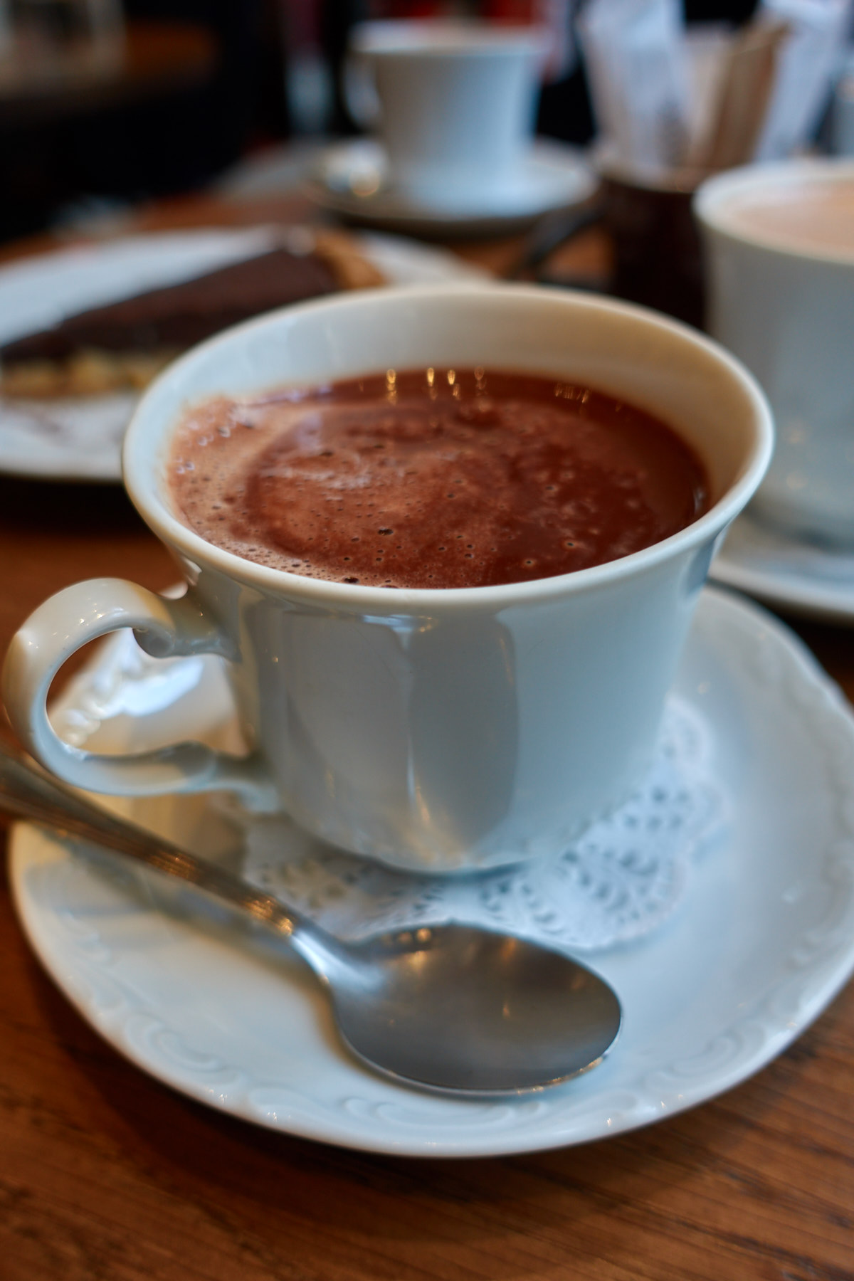 hot chocolate at Σοκολάτα Athens