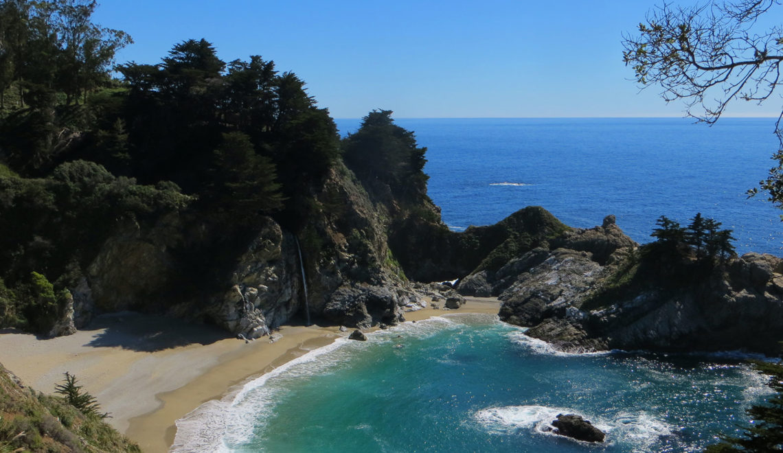 Mc Way Falls in Julia Pfeiffer National Park