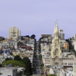 View from Filbert steps, San Francisco