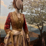 Greek traditional dress in Benaki museum in Athens