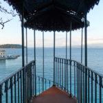 Public Garden overlooking Faliraki beach, Corfu