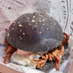 La Pantera Negra pulled pork sandwich at Athens Street Food Festival 2017