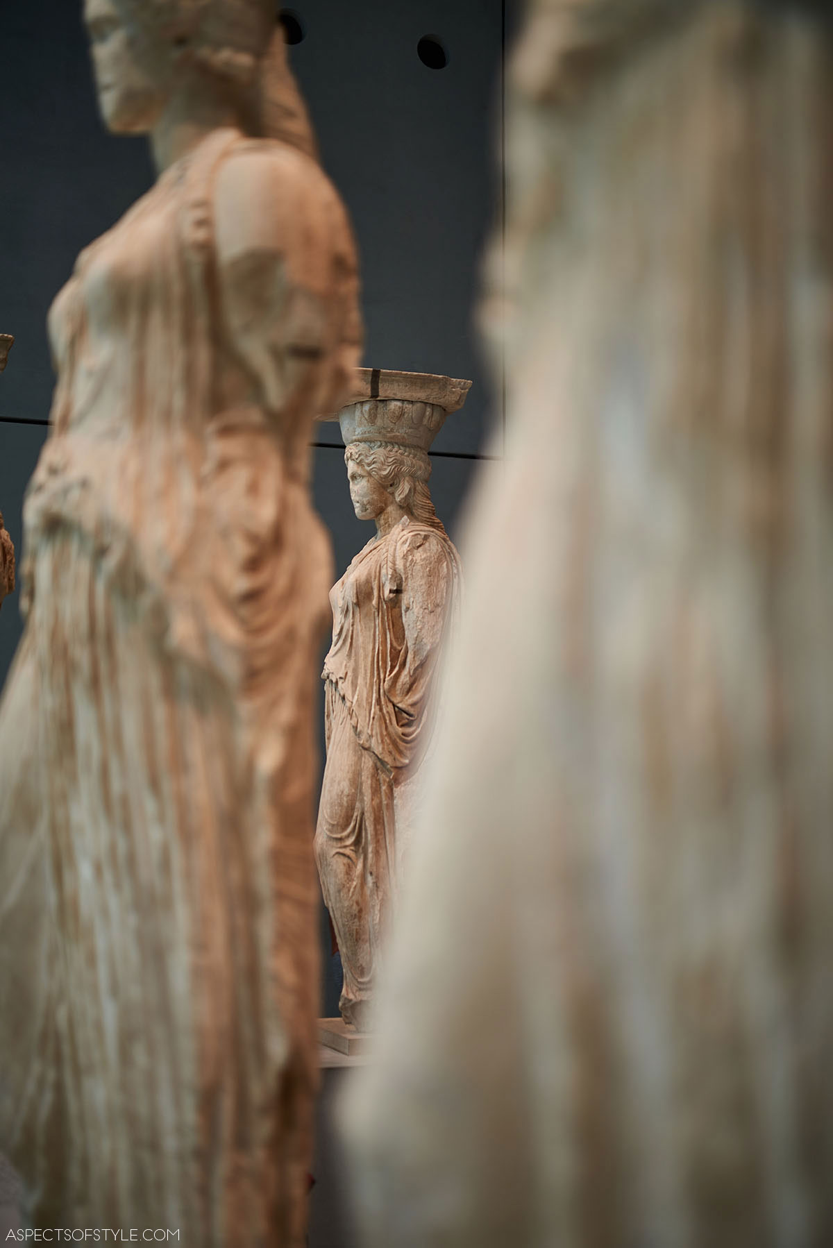 Caryatids Acropolis Museum Athens