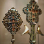 wooden crosses from the Byzantine and Christian museum in Athens