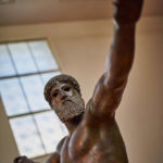 Zeus statue in Archaeological Museum in Athens