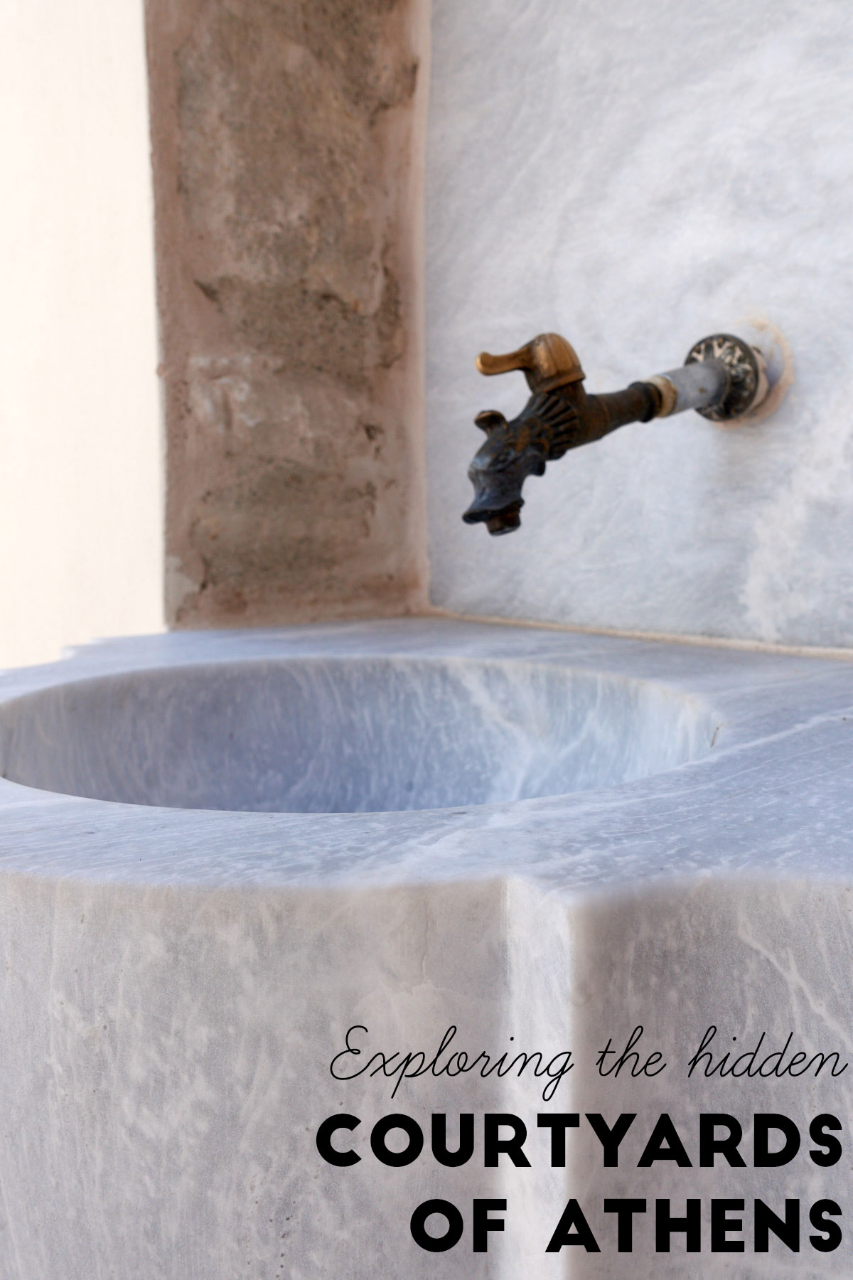 Exploring the hidden courtyards of Athens