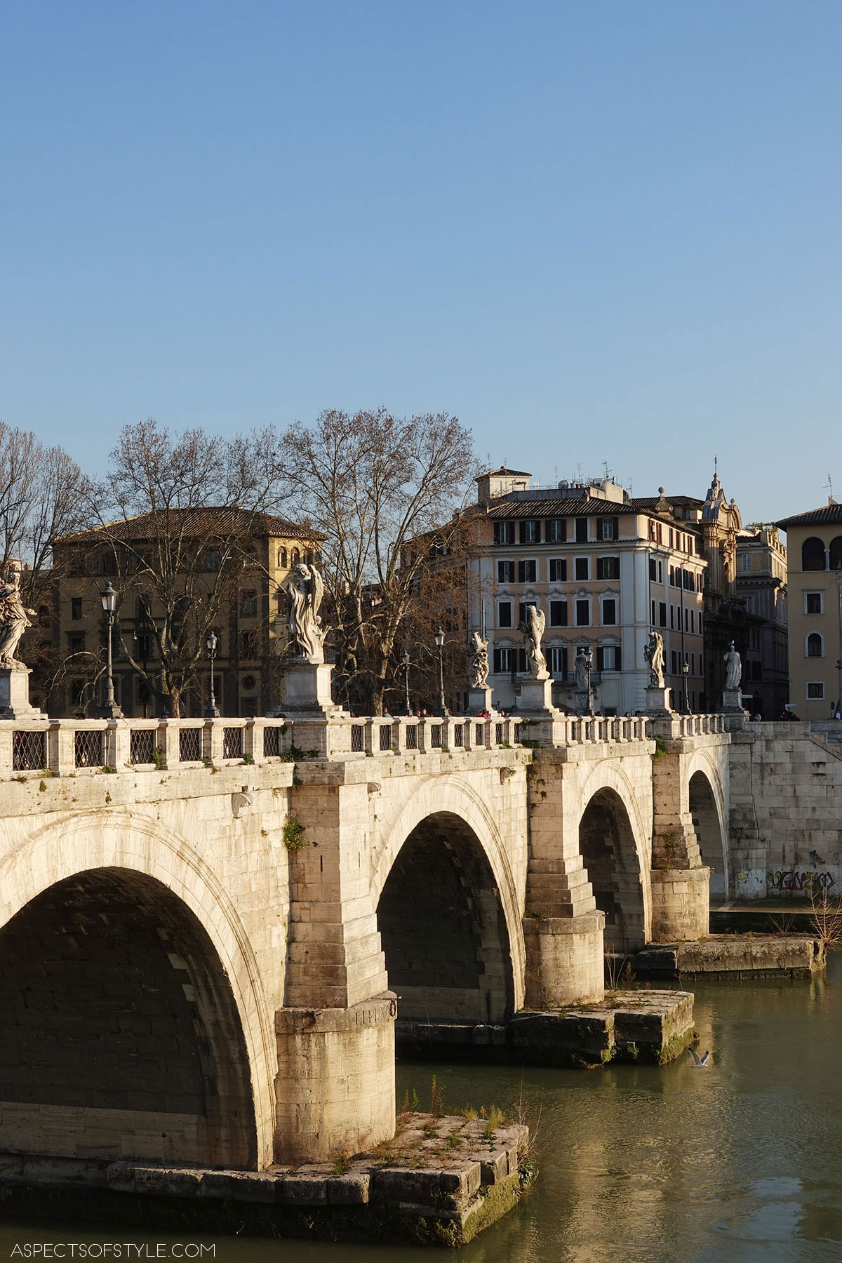 Ponte Sant Angelo, Rome, Italy