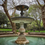 fountain at Borghese park, Rome, Italy