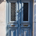 door in Kardamyli, Peloponnese, Greece