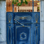 door in Kardamyli, Peloponnese, Greece