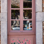 door in Kardamyli, Peloponnese, Greece