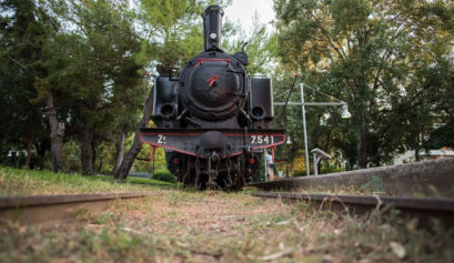 Kalamata Railway park, Peloponnese, Greece