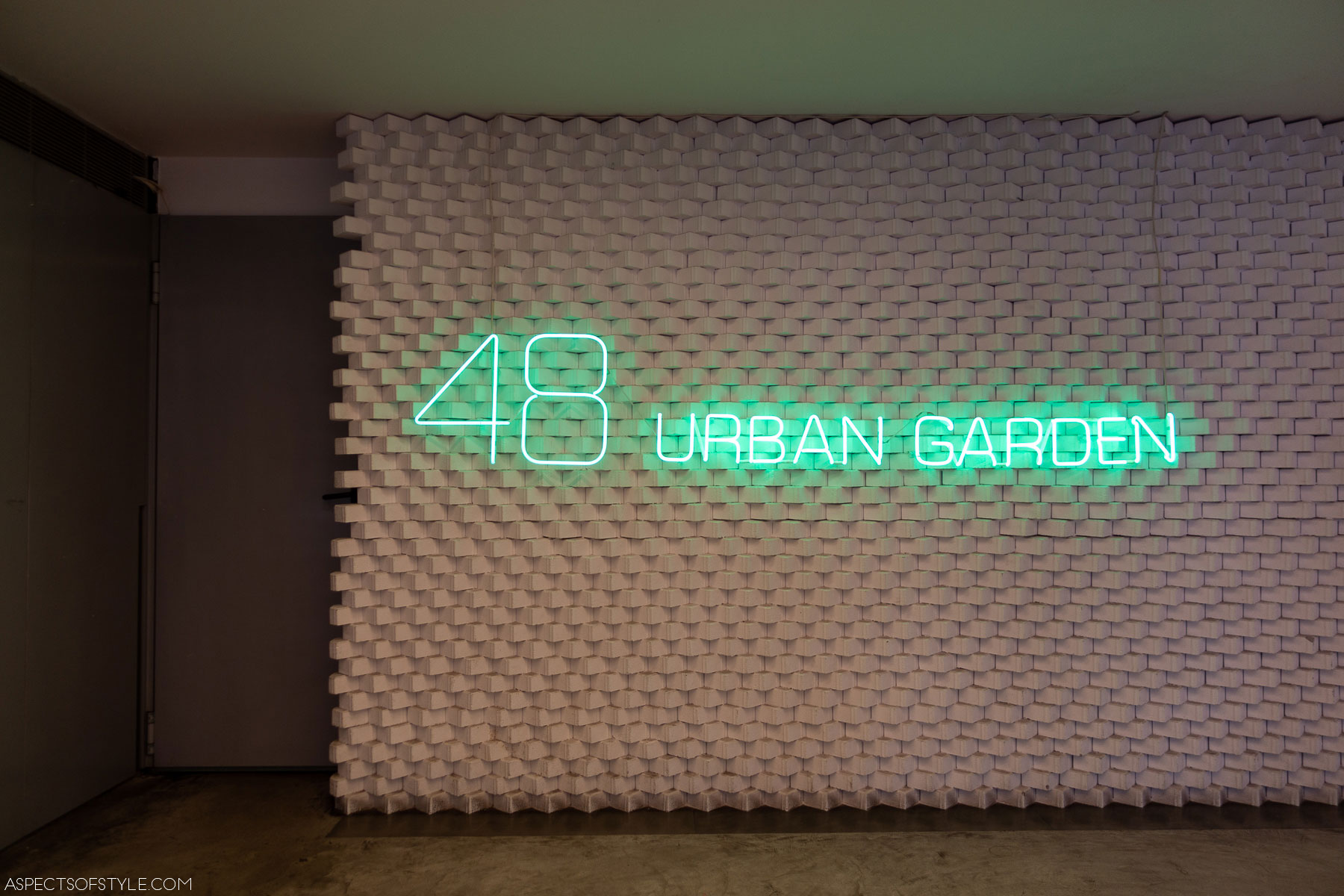 48 Urban Garden neon lights sign