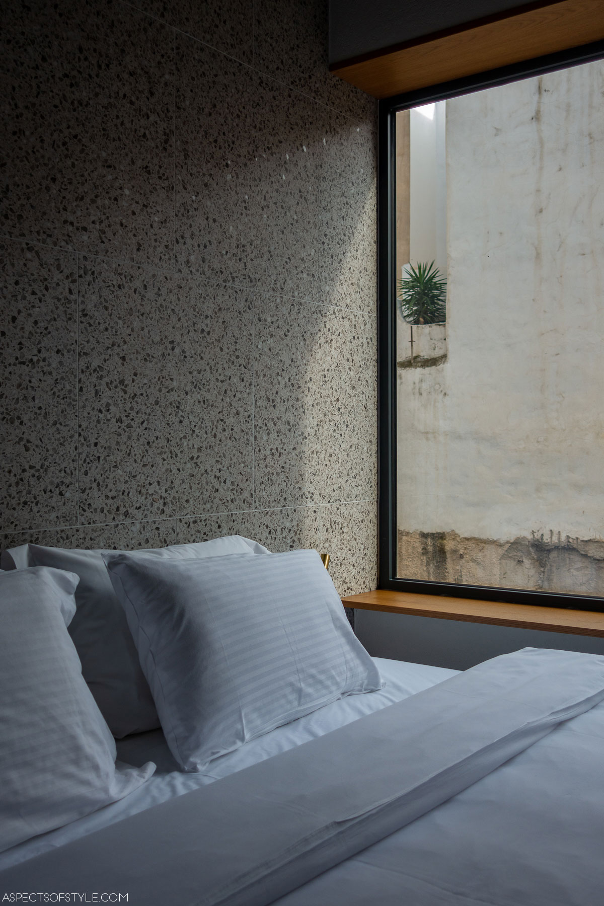 bed next to the window