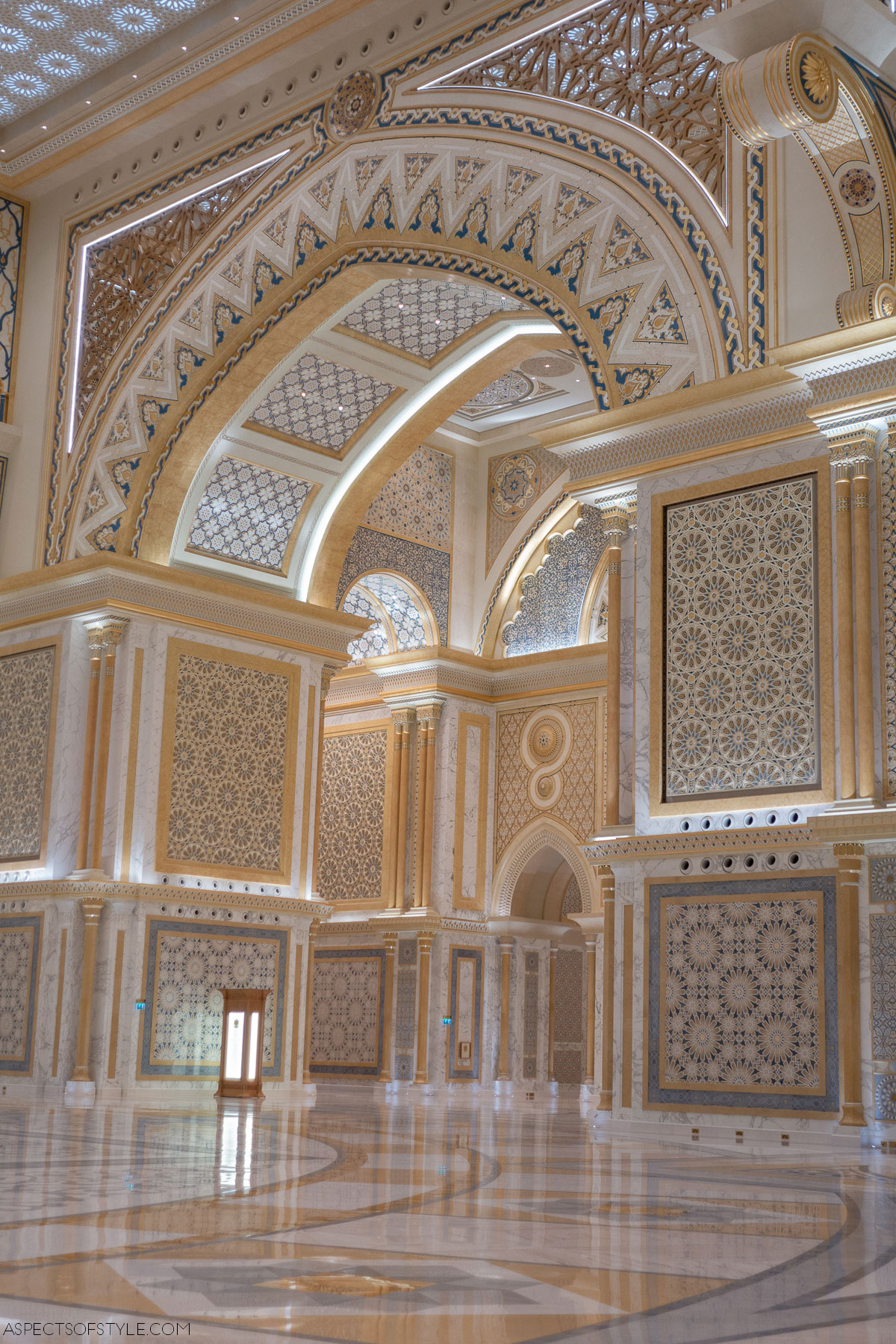 Qasr Al Watan interior, Abu Dhabi
