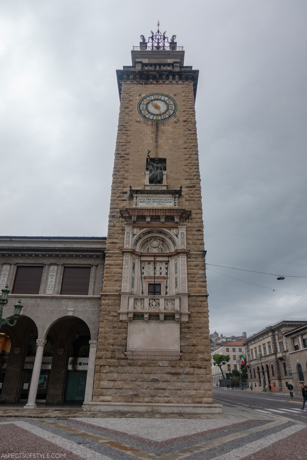 Torre dei Caduti, Bergamo Italy
