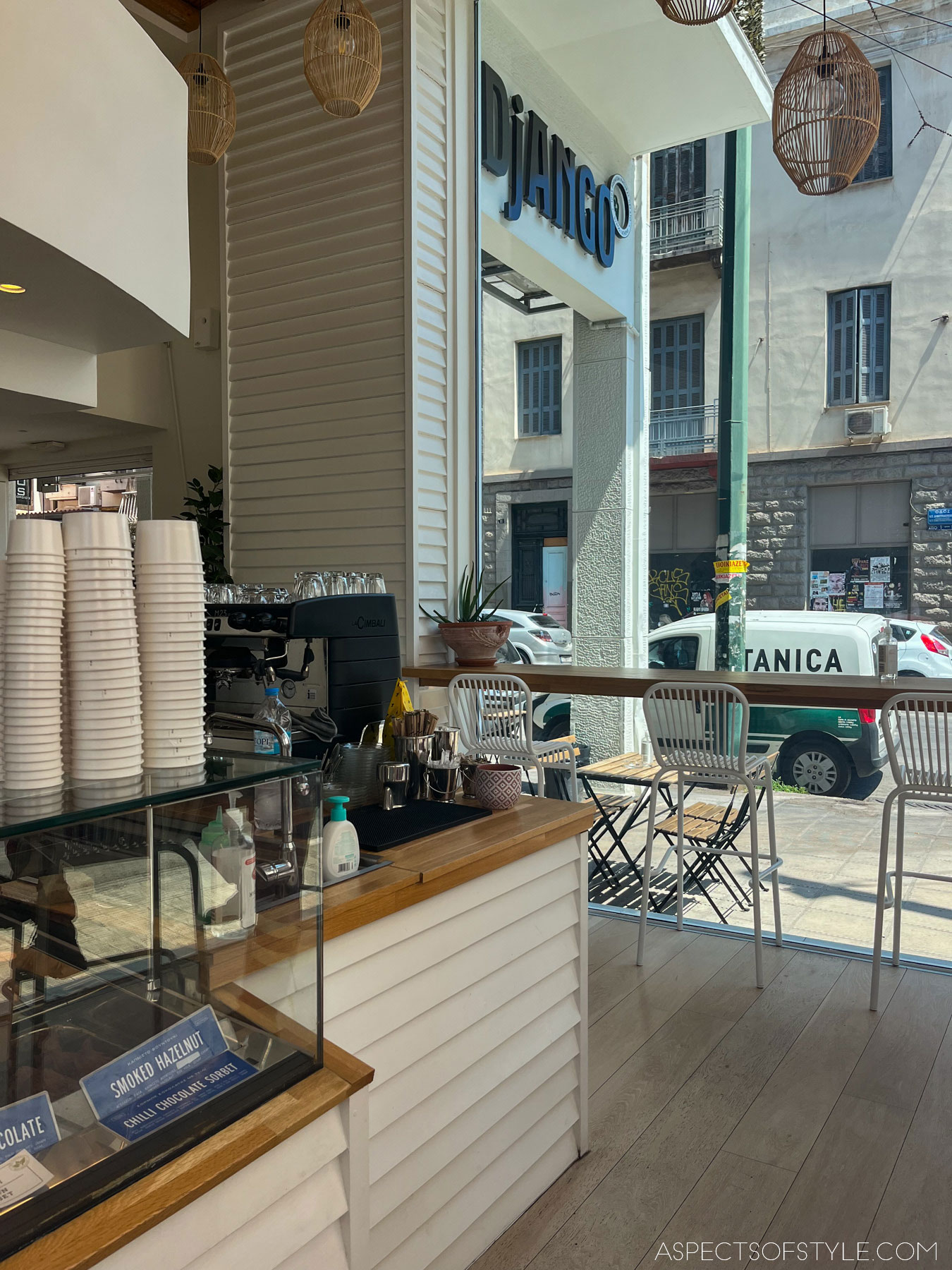 Django Ice Cream Parlor, Athens