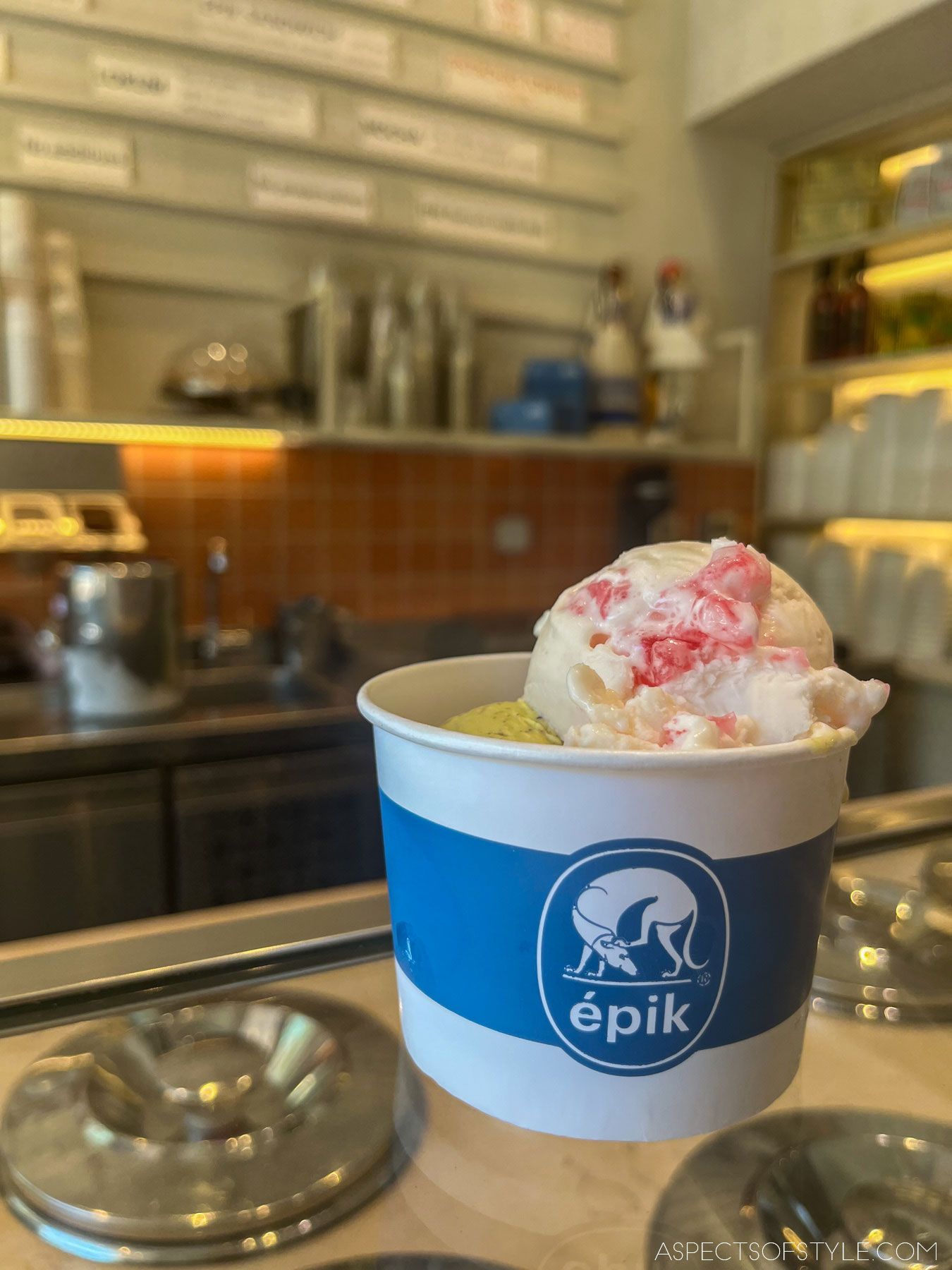 ice cream bowl from Epik Gelato