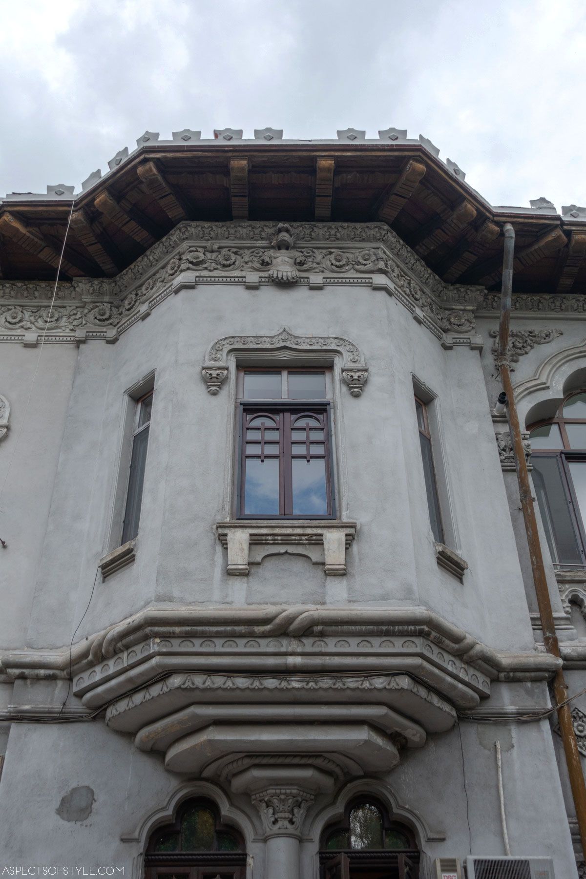 Brâncovenesc or Romanian Renaissance style building in Bucharest