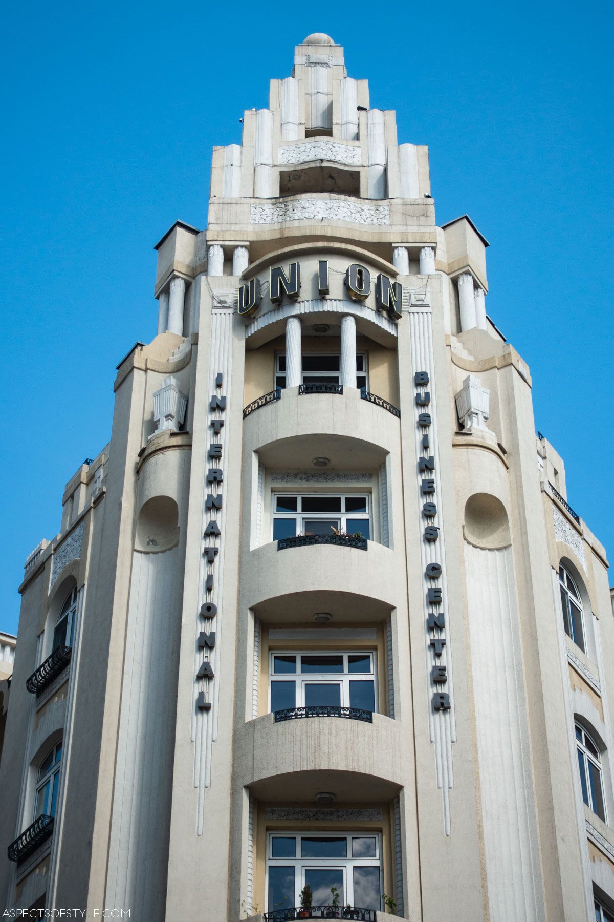 Art Deco building Bucharest
