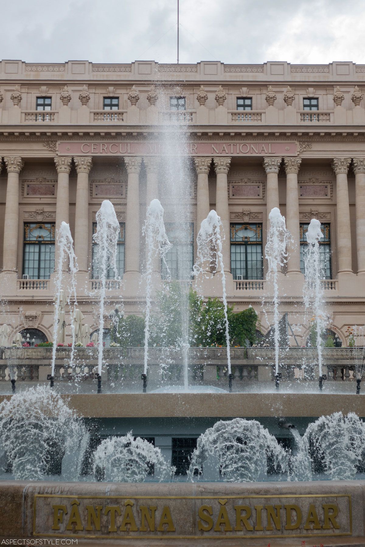 Sarindar fountain Bucharest, Romania