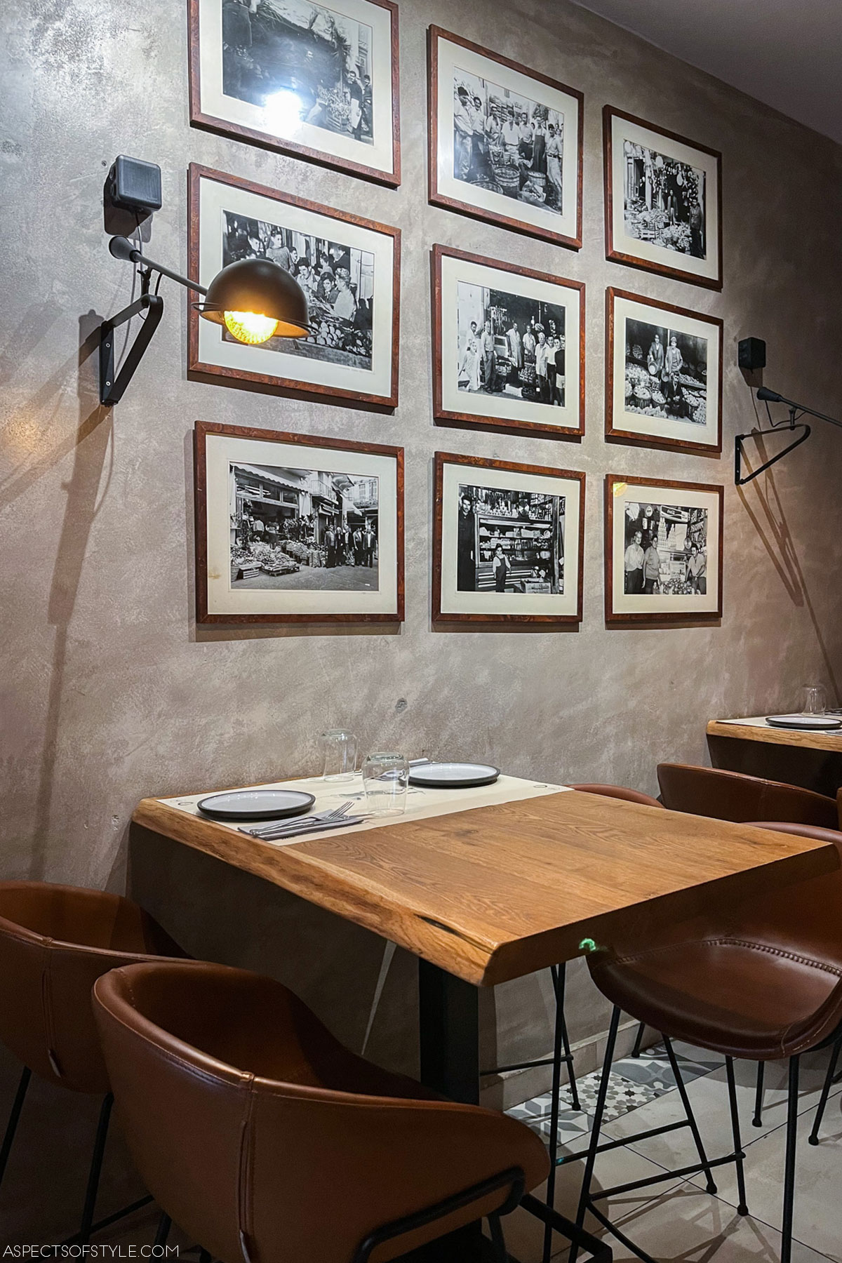 inside Hasika Restaurant Rethymno