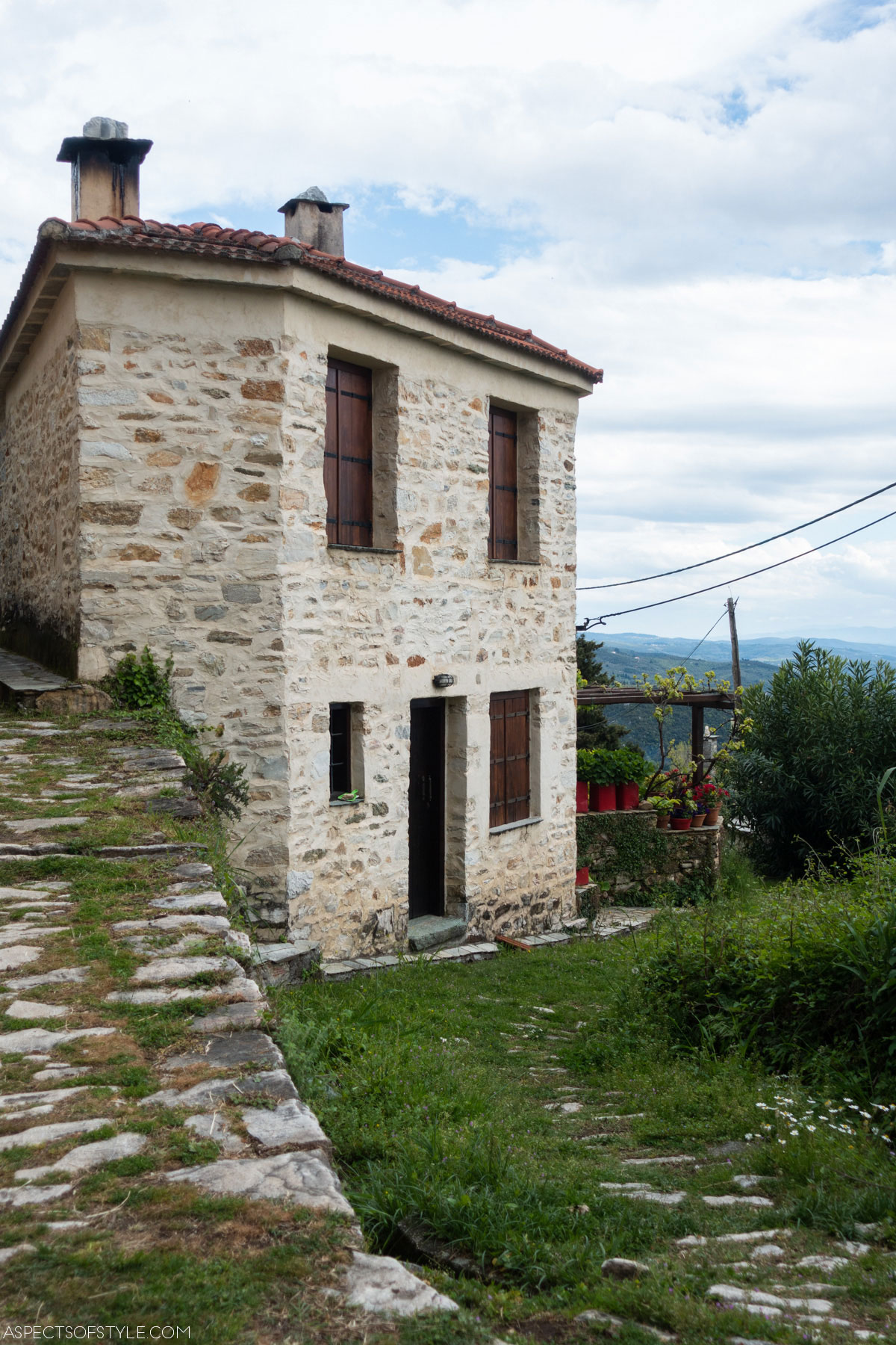 traditional house in Milies, Pelion