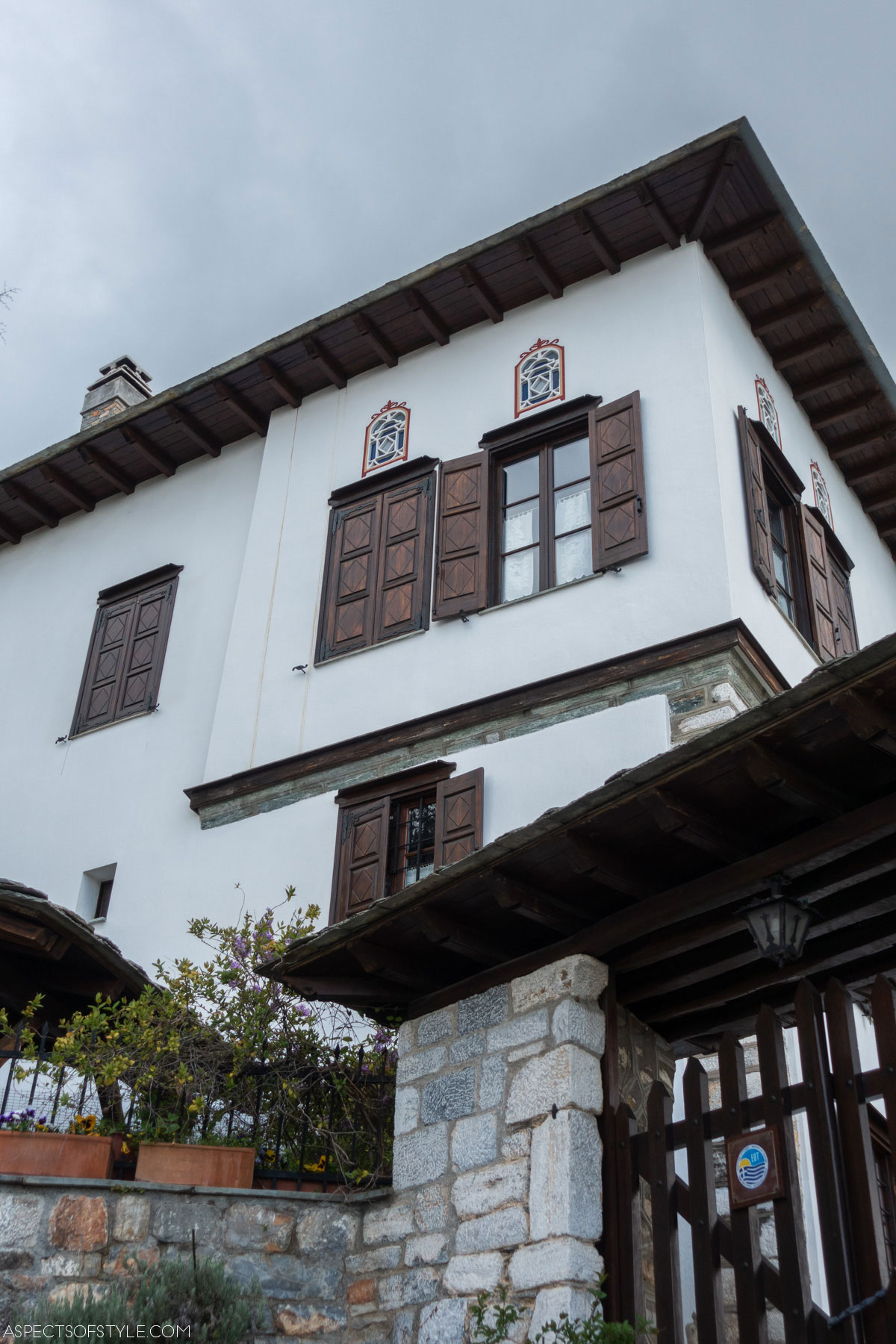 traditional house at Makrinitsa, Pelion