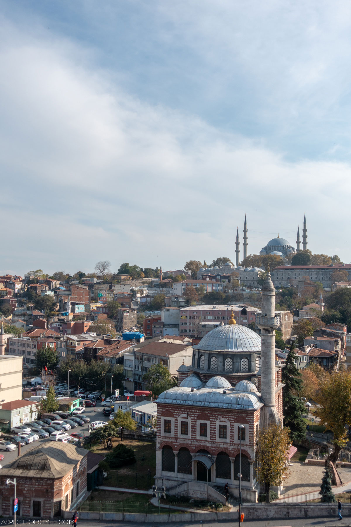 View from Zeyrek Mosque Istanbul